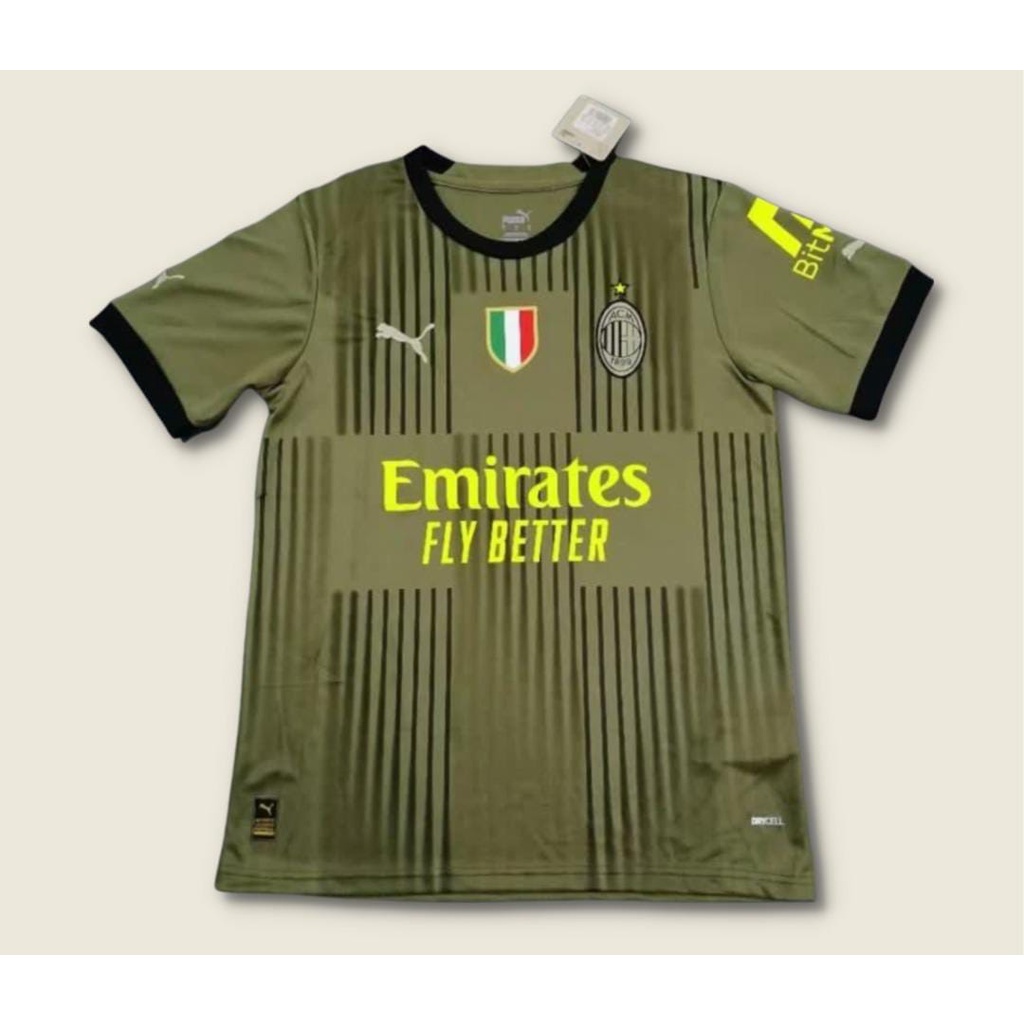 Jersey Baju Bola Milan 3rd 2022 2023 Grade Ori