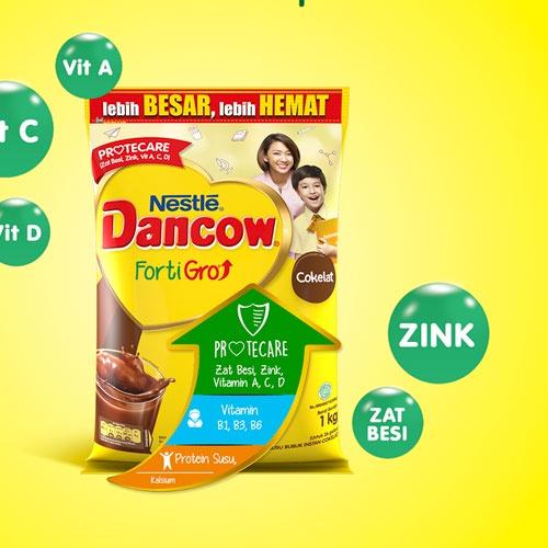 

limited STOCK!DANCOW Fortigro Susu Bubuk Susu Anak Coklat Pouch 1kg|SQ6