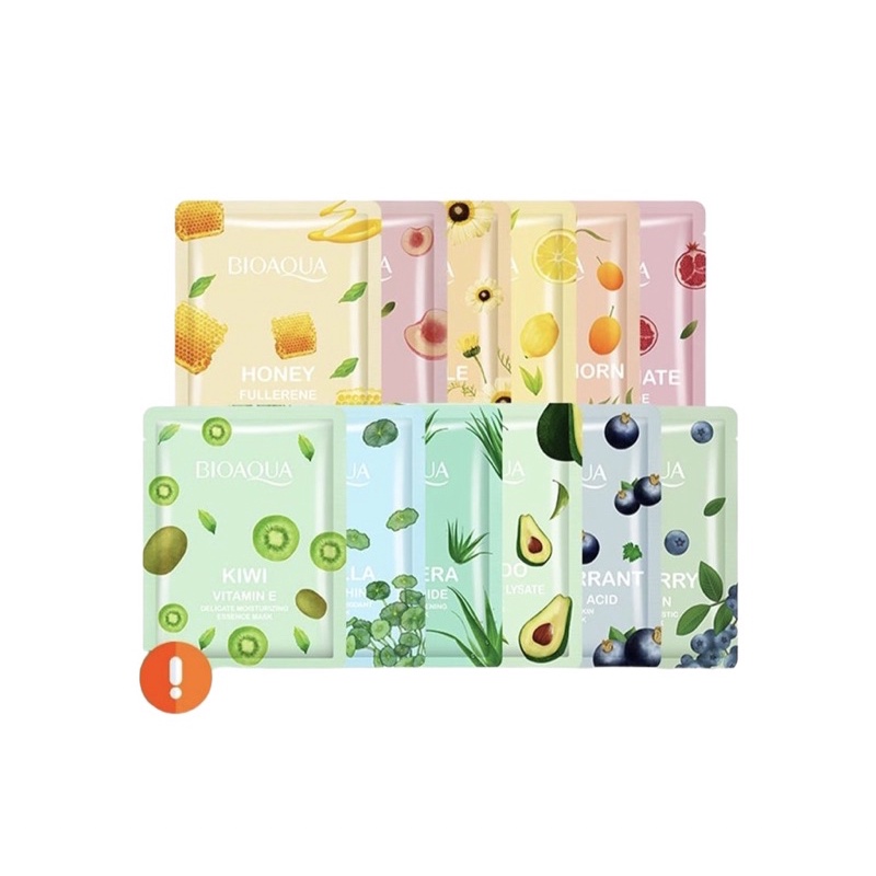 ‼️FREE GIFT‼️ BIOAQUA MASKER SHEET MASK BRIGHTENING