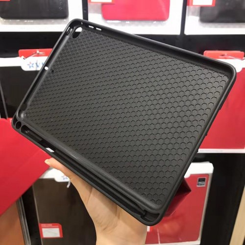 Sarung VPG Ipad pro 11 /ipad mini 4 ipad mini 5 Leather Stand Folio Flip Cover Standing Case Cover With Stylus Holder Tempat Pencil