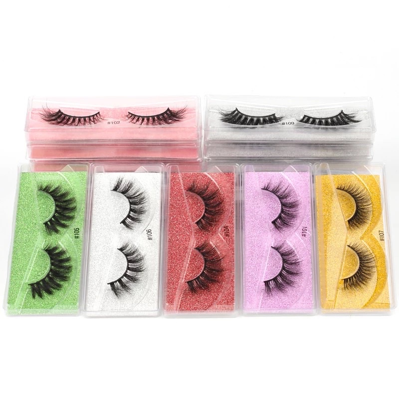 3d Mink Lashes Natural false Eyelashes messy fake Eyelashes Makeup False Lashes