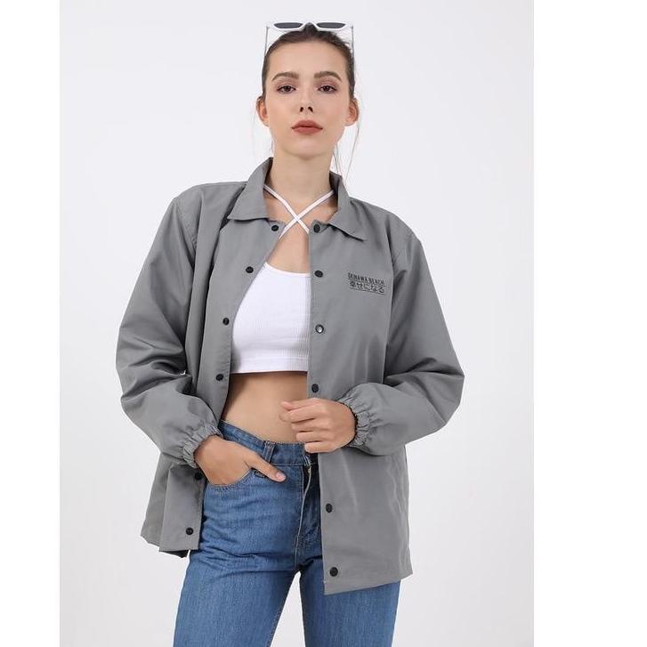 SALEE.. Berrybenka Street - Outer Jaket Wanita Coach Okinawa Beach