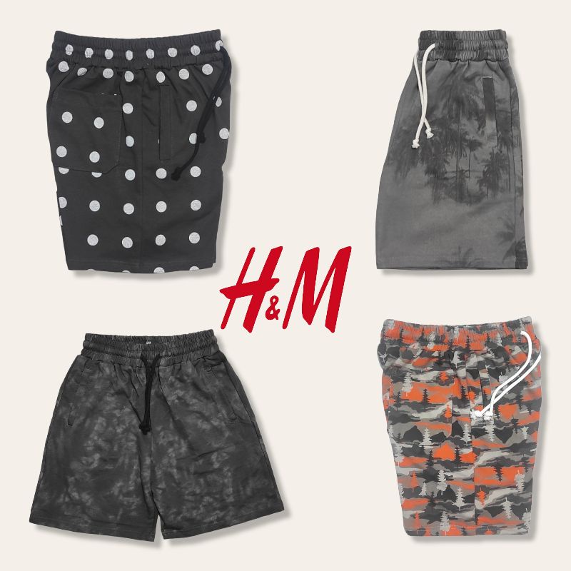 CELANA PENDEK H&amp;m NON gulung short pants hnm pria short pants hnm wanita