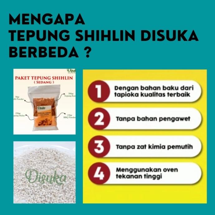 

[COD] Tepung Kasar Shihlin / Tapioca Starch 1 Kg [COD]