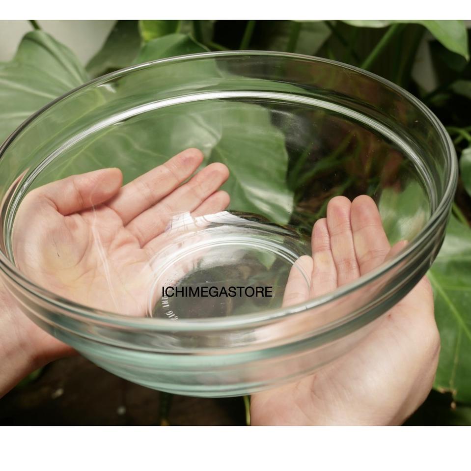 Pro Seller--ICHIMEGASTORE Mangkuk Sayur Kaca Besar KIG Diameter 20 cm Mangkok Sayur