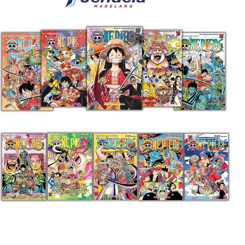 {NJG.18Oc22e} Komik One Piece SERI 91 - 100 Volume Lengkap