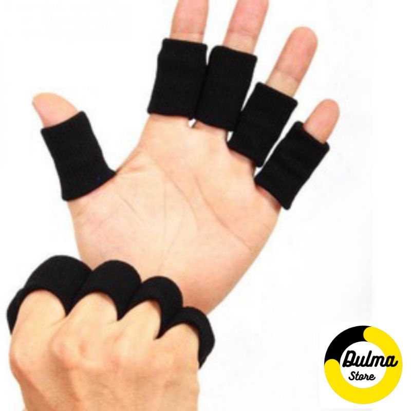 KARET FINGER SUPPORT JARI ELASTIS AVO ORIGINAL PELINDUNG JARI JARI KANAN KIRI ISI 10 BIJI  SPORT VOLI VOLLEY