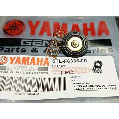 Karet Diafragma Membran Vakum Skep Karburator Assy Yamaha Mio Karbu Sporty Soul Fino Old Lama 5TL