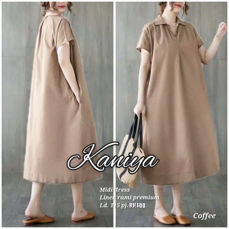 KANIYA MIDI DRES TERBARU