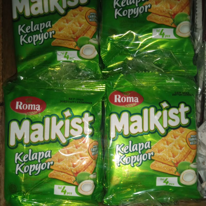 

ROMAMALKIS JAJANANMURAH JAJANANENAK SNACK MALKISKELAPA