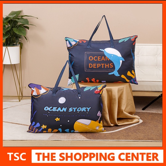 TSC -  TS TAS MULTIFUNGSI UNTUK PENYIMPANAN SELIMUT SPREI SARUNG BANTAL GULING