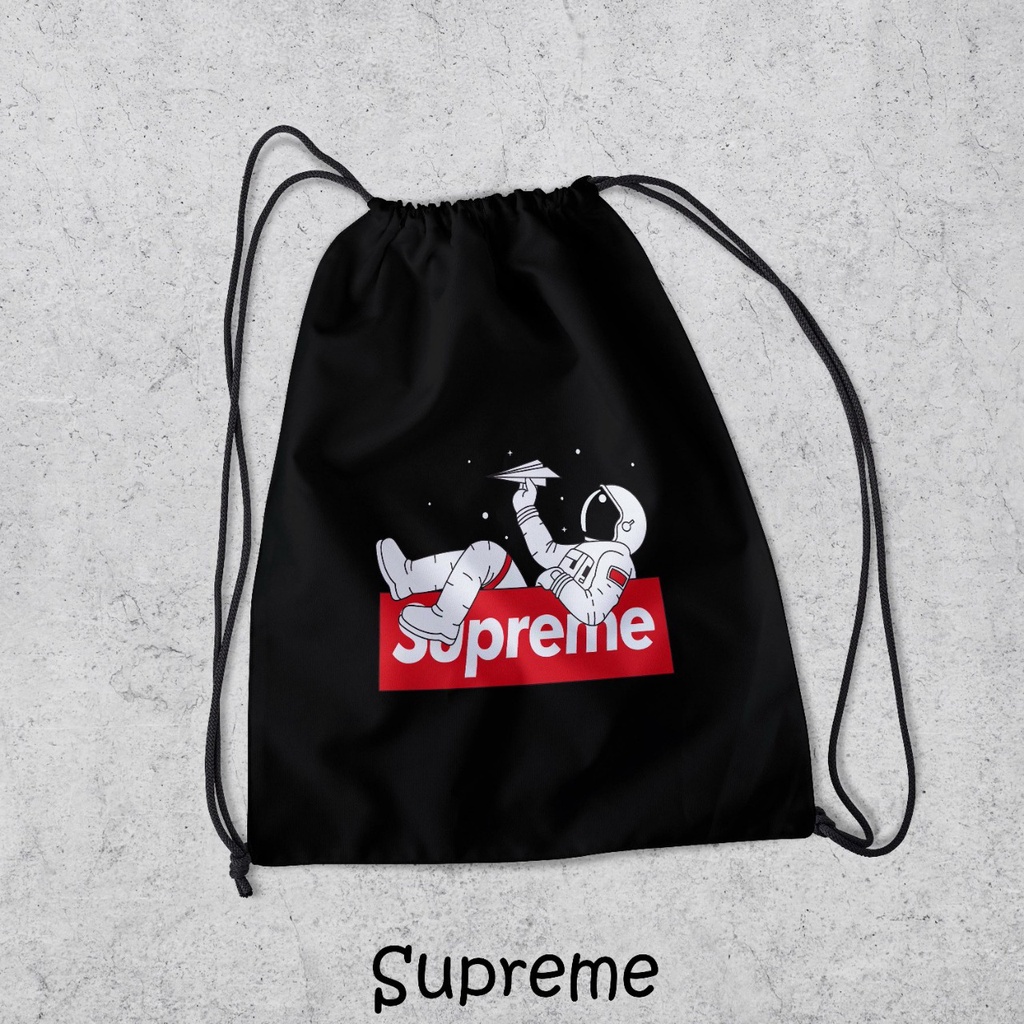 ZCO - Tas Serut Multifungsi Untuk Olahraga Sekolah Futsal Basket Berenang String bag Tas Serut Anti Air Untuk Pria Dan Wanita Terlengkap - New Stringbag Bts / String Bag Dengan Sablon Rubber Jepang 100% - Part II | Morybag