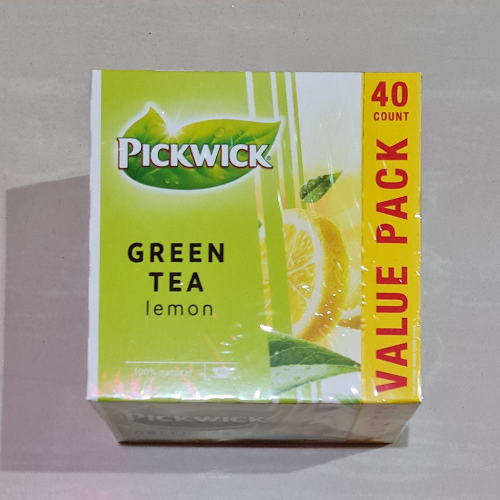 Pickwick Green Tea Lemon 40 x 2 Gram