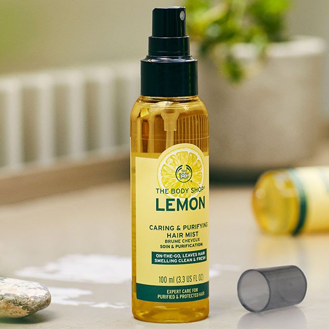 The Body Shop Lemon Caring &amp; Purifying Hair Mist 100ml Original