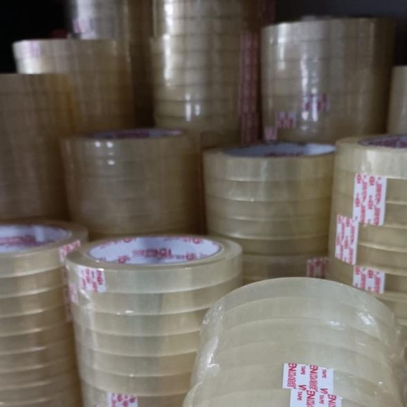 

Dijamin Aman ISOLASI / SELOTIP KECIL / 1/2 INCH x 100 YARD / 12 MM MERK VENMADE ( 12 PCS )