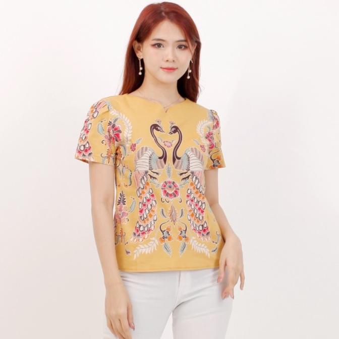 Baju Batik Wanita/Atasan Batik Wanita A602 VI