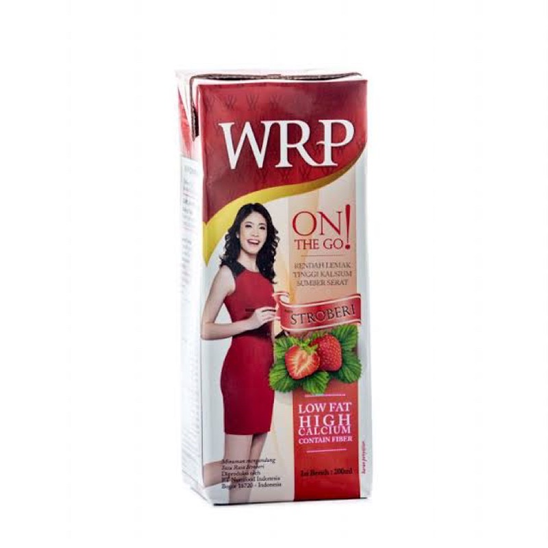 WRP on the go 200ml, cokelat, original, kopi, strawberry