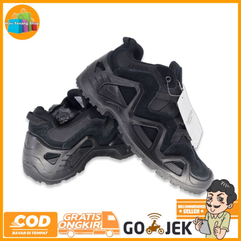 sepatu cats l0wa tactical /sepatu outdoor /sepatu import Hak Datar