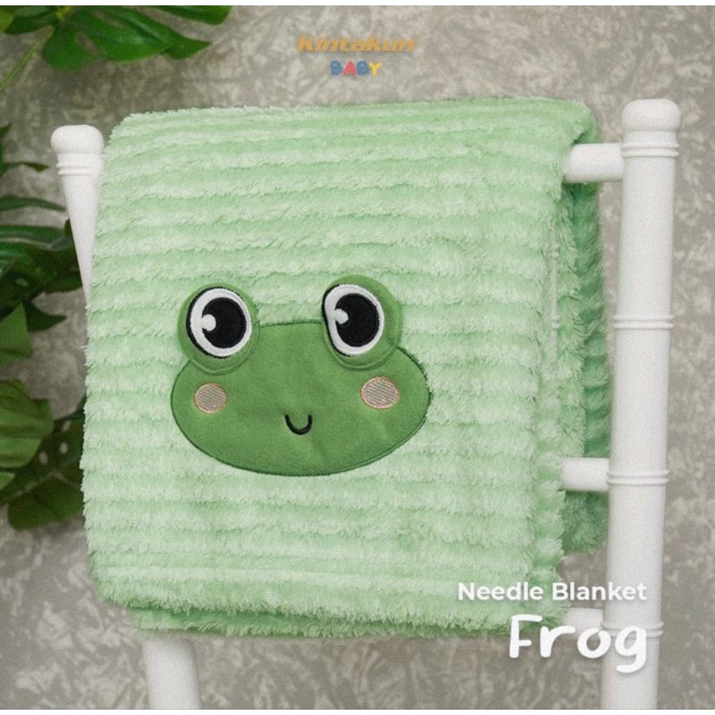 Kintakun Needle Blanket 76x102 cm/Selimut Bayi Anak Lembut Super Soft