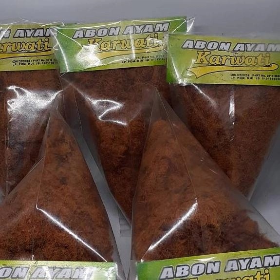 

Abon Ayam Karwati Kerucut