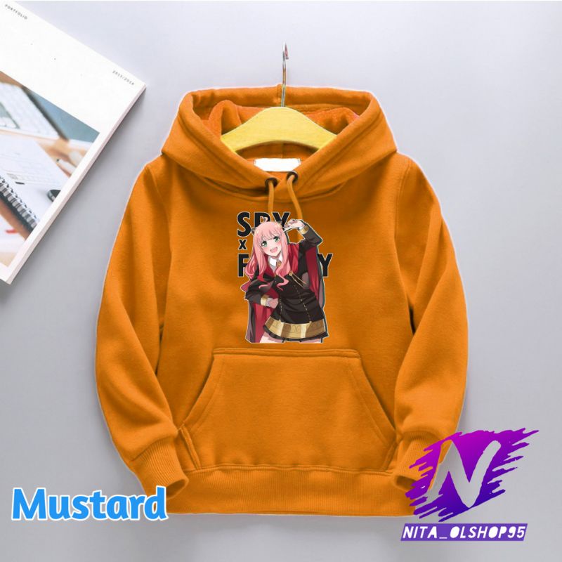 hoodie anya sweater hoodie anak anime spy x family anya forger