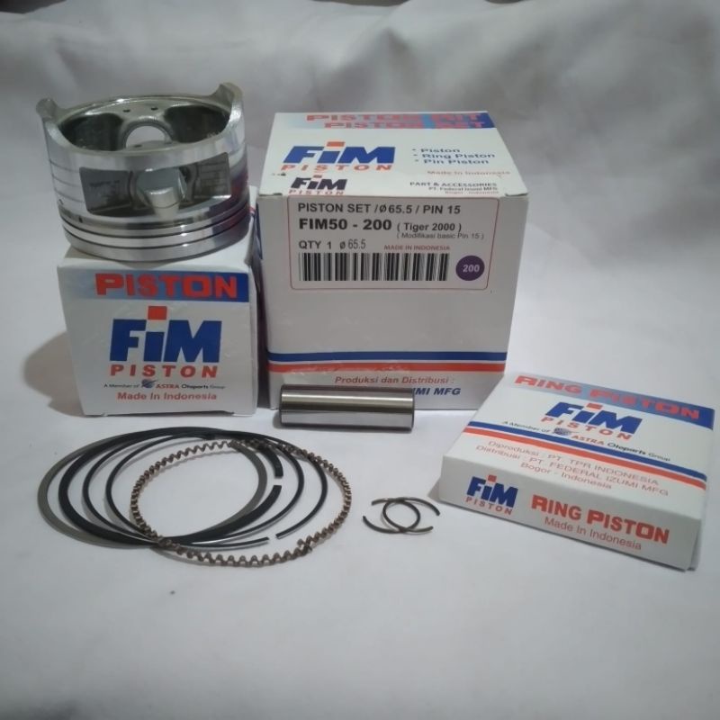 PISTON KIT SEHER KIT FIM 50 TIGER