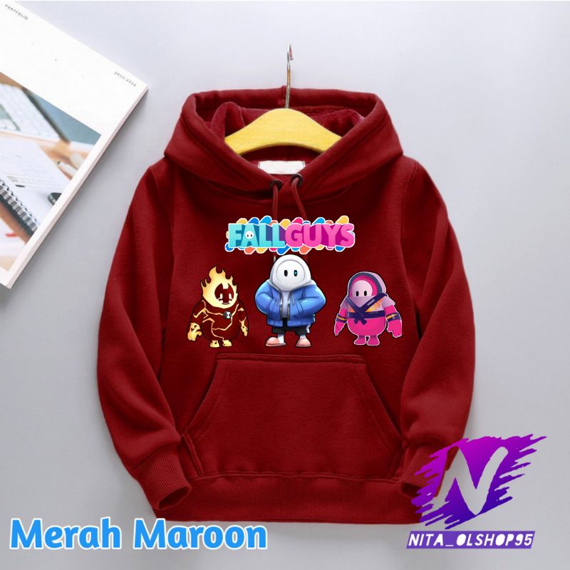 fall guys game hoodie anak fallguys