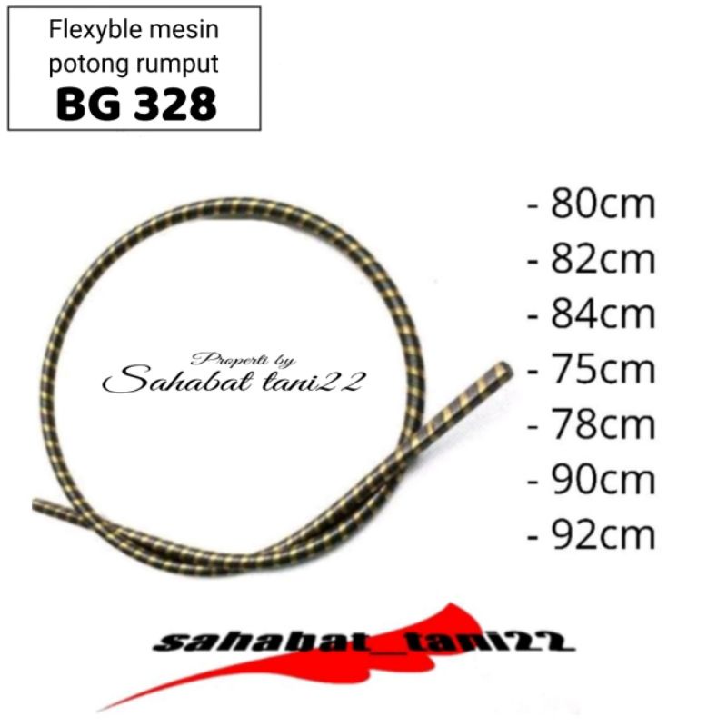 Flexibel flexible Seling Mesin Potong Rumput seling mesin rumput 318 328 338