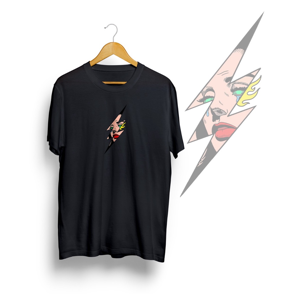 KAOS OVERSIZE FLASH WOMAN T-SHIRT