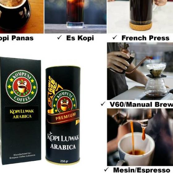 

limited STOCK!Kopi Luwak Asli Arabika 250gr (Bestseller)|RA2
