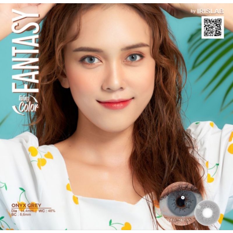 Fantasy Living Color Softlens Warna Ukuran Normal Sampai -2.50