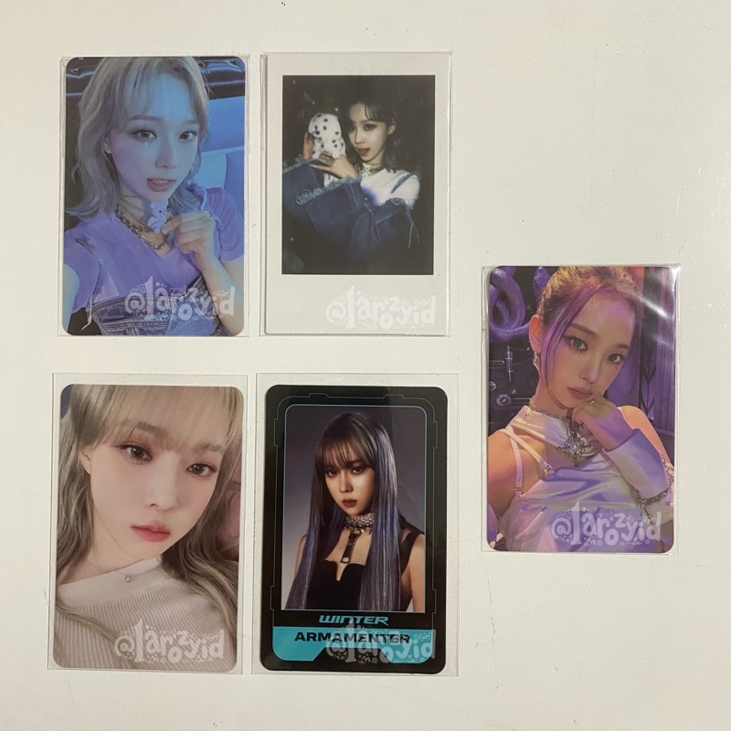 Jual Aespa Photocard Pc Karina Winter Digipack Real World Girls