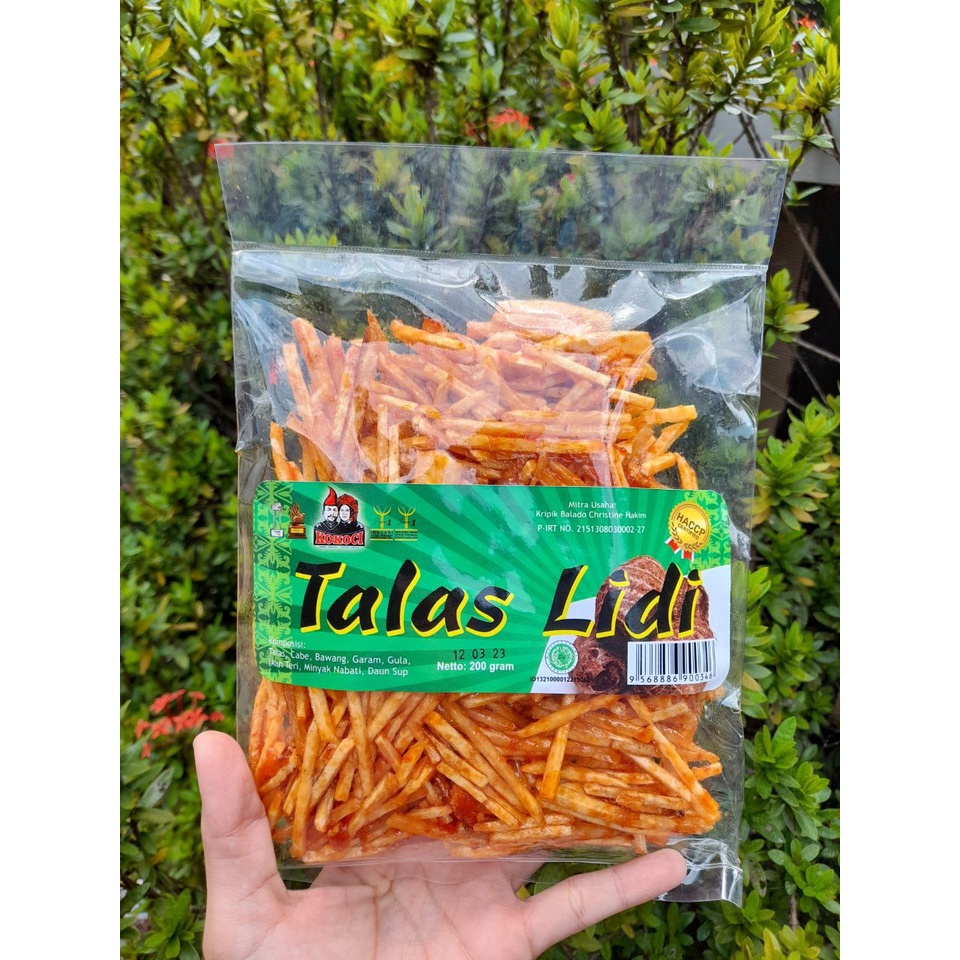 

Keripik Talas Lidi Balado