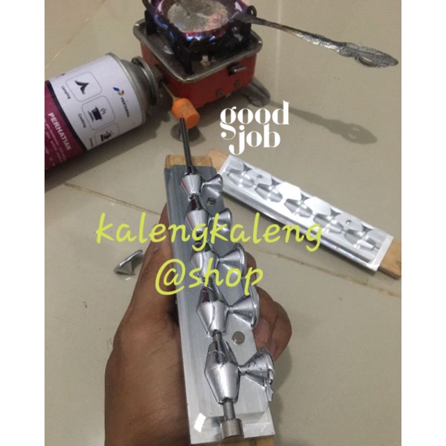 cetakan timah jala timah jaring ( 25gram )