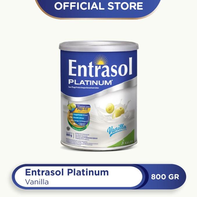 

[ COD ] ENTRASOL PLATINUM VANILLA 800 G