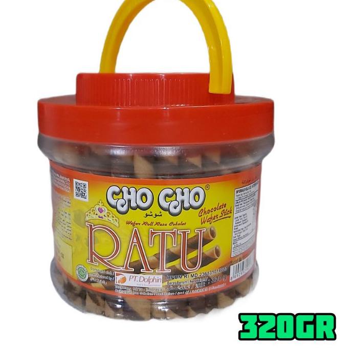 

0GF♜ Wafer Stick Cho Cho Ratu 320gr Astor Dolpin Model Baru