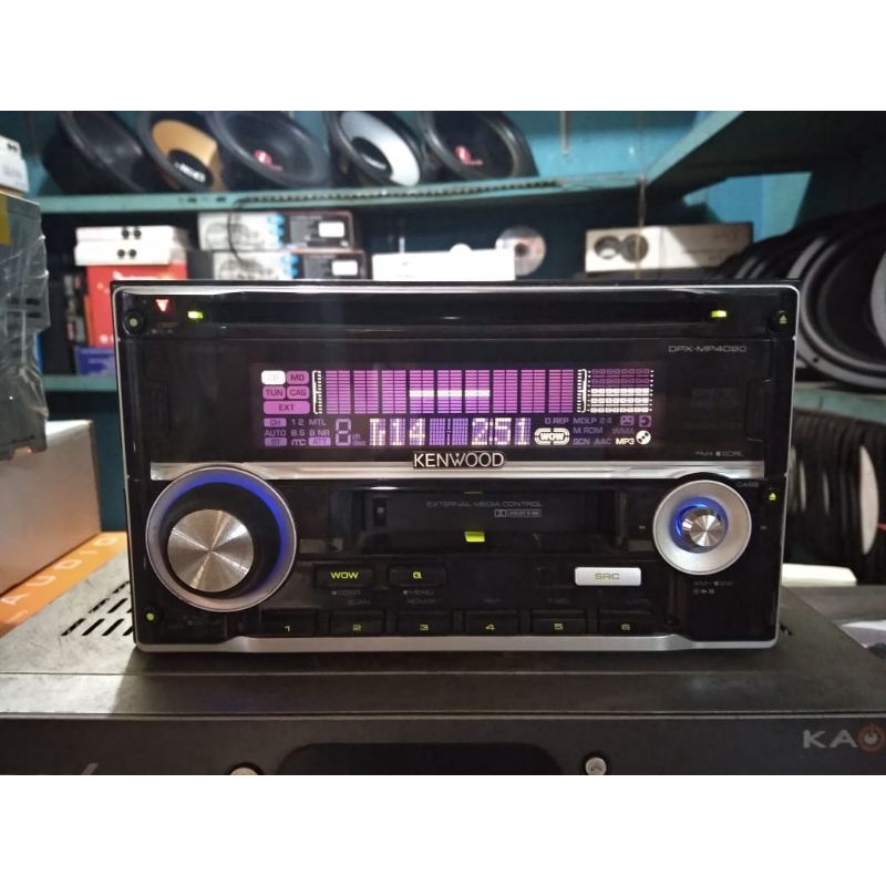Headunit kenwood honda dpx-4050mp doubledin audio mobil