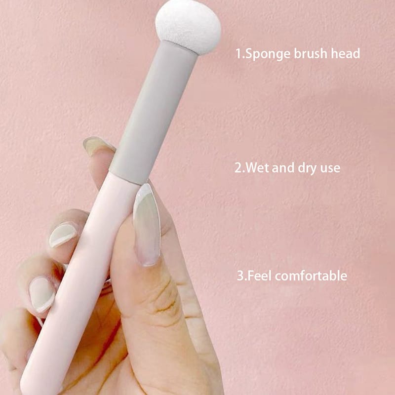 Brush Concealer Spons Puff Makeup Foundation / Bedak / Contour / Bibir / Brush Spons Concealer F844