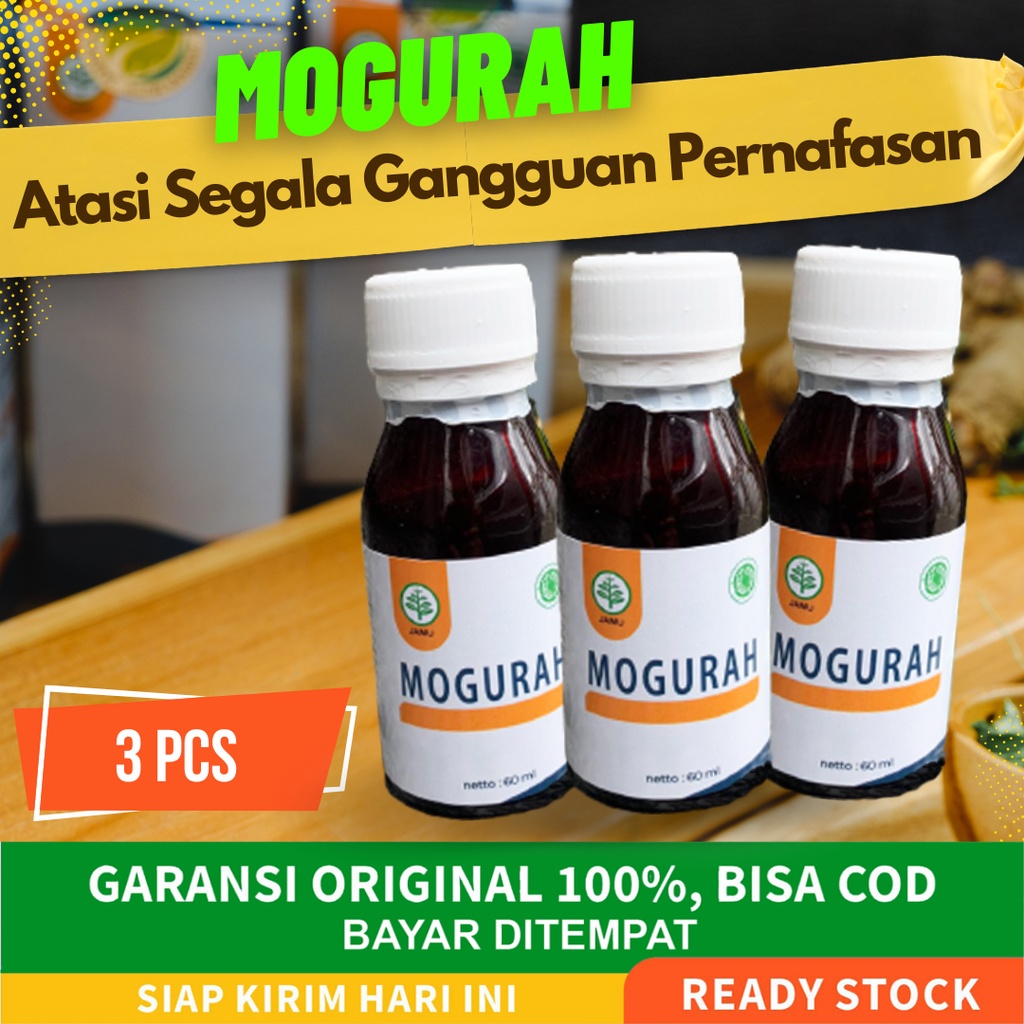 3 PCS MOGURAH - BPOM HILANGKAN BATUK SESAK NAFAS DAN GANGGUAN PERNAFASAN