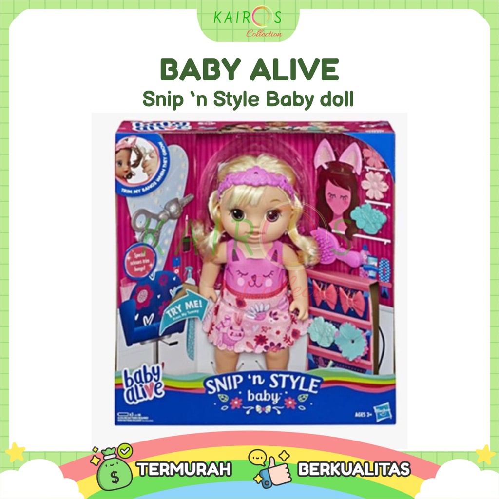 Baby Alive Snip N Style
