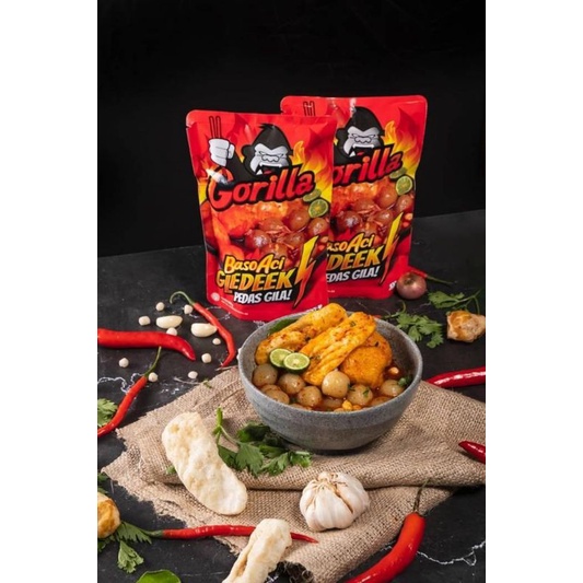 

Gorilla Baso Aci Gledeek 200Gr Gledeek