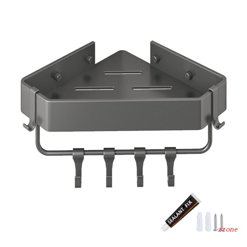 Rak Holder Penyimpanan Sampo Model Wall Mounted Untuk Kamar Mandi