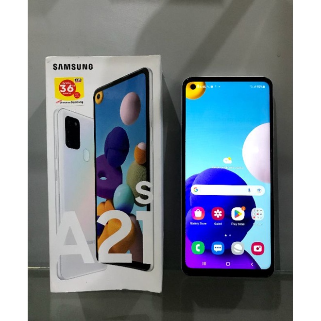 SECOND SAMSUNG GALAXY A21S 3/32GB WHITE
