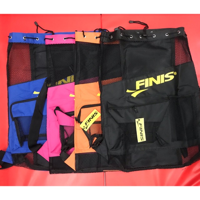 Tas Ransel Renang model Jaring/ Tas renang Finish