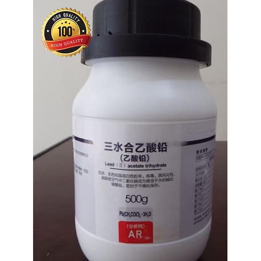 Jual Lead (II) Acetate Trihydrate, Timbal (II) asetat, Pb (CH3COO)2