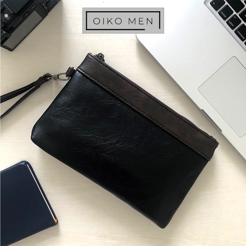 OIKO MEN - CLUTCH PRIA LEAMS OIKO | TAS KULIT PREMIUM | SLING BAG PRIA