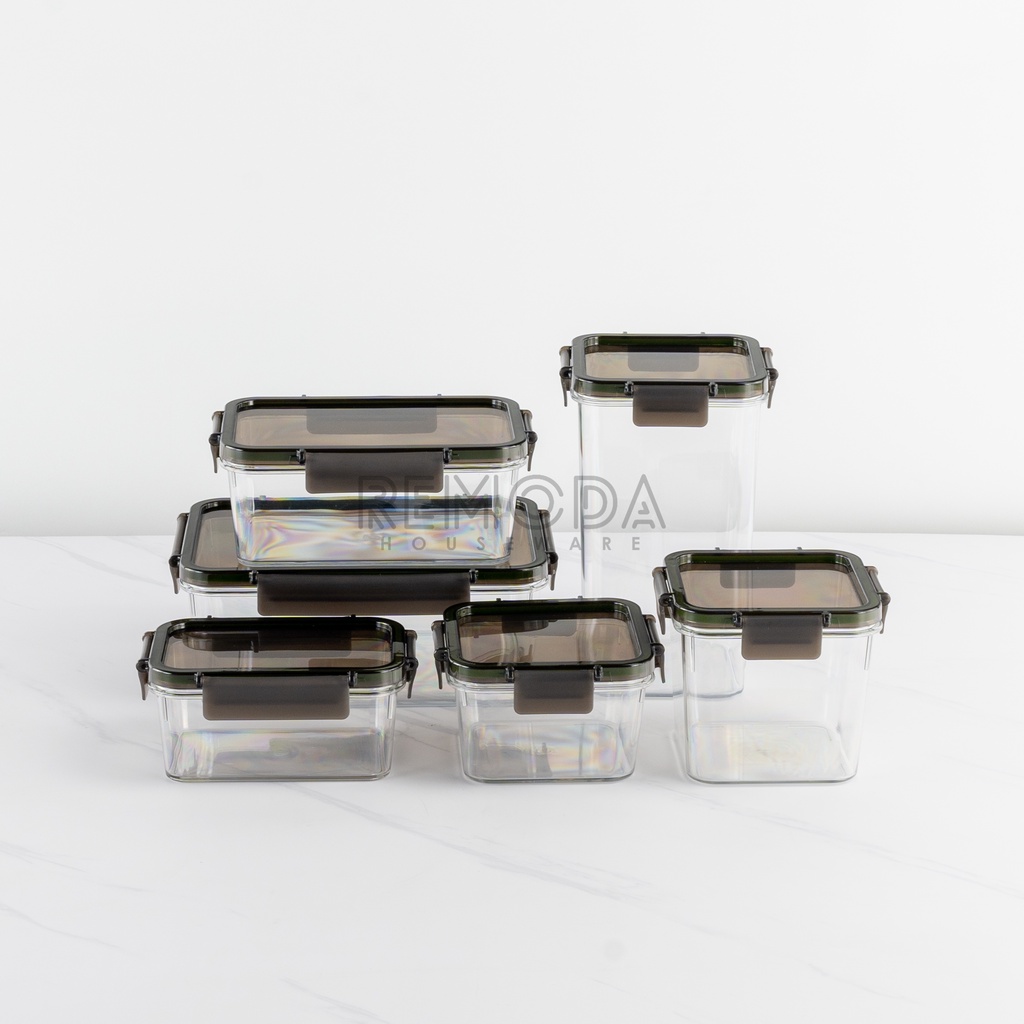 [Remoda] Toples / Kotak Makan Snack kedap udara tempat penyimpanan makanan box Food Storage Cereal penyimpanan serbaguna container
