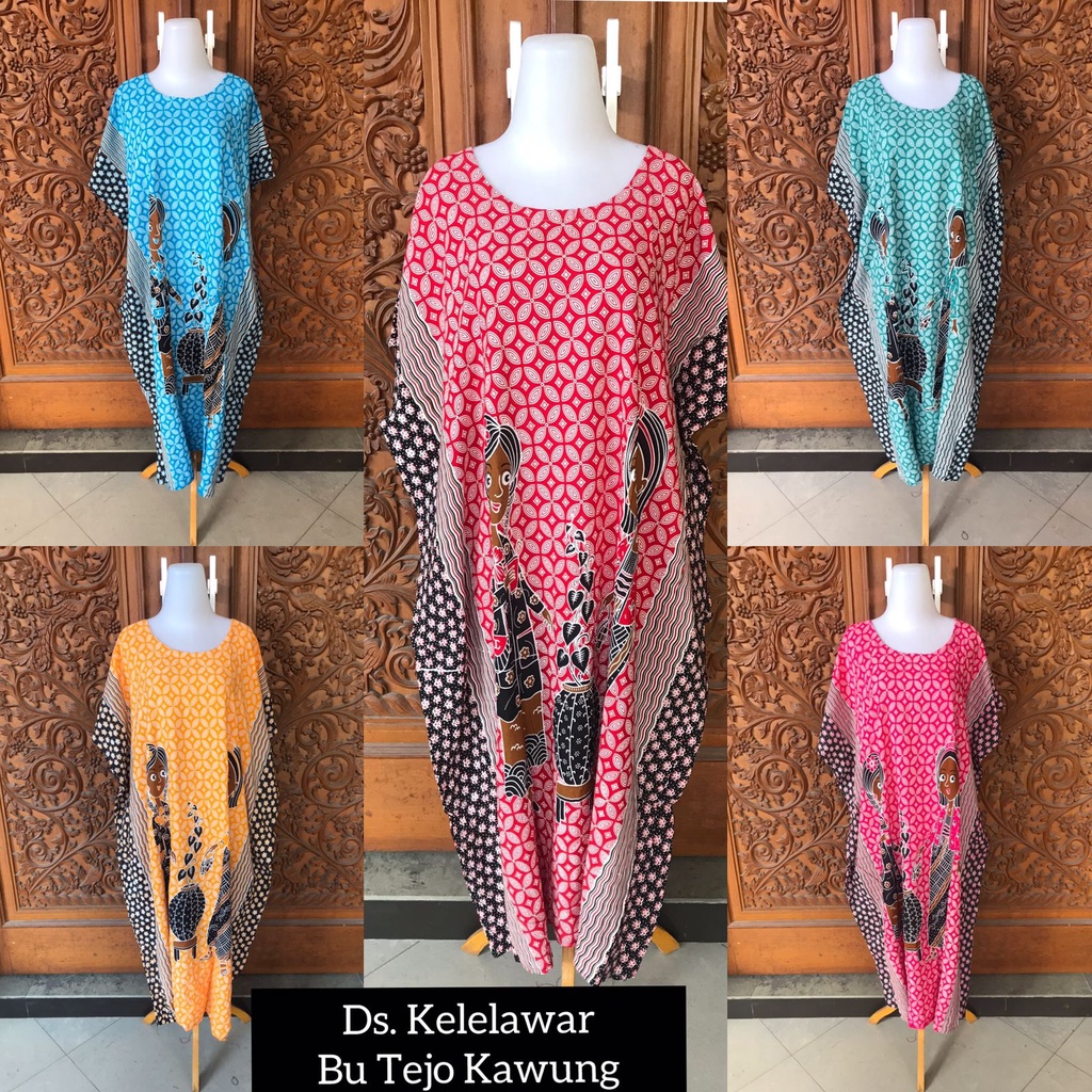 Daster Batik Kelelawar Kalong Lowo Jumbo Rayon Solo Batik Radian