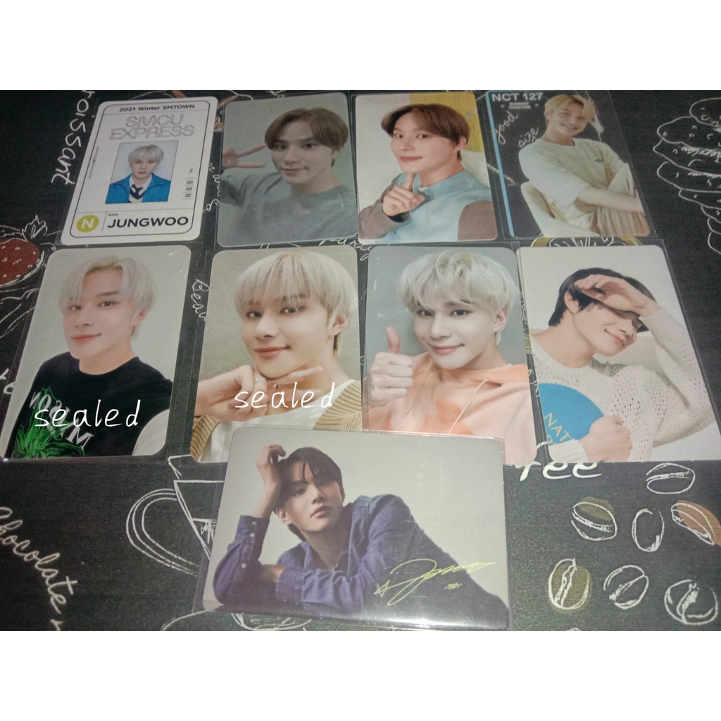 PHOTOCARD PC JUNGWOO PASSCARD SMCU, MUMO FAVORITE STICKER, YIZHIYU RESONANCE PT. 1 PT. 2, NATURE REP