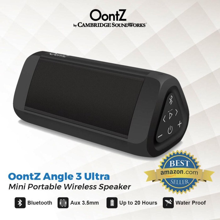 [Audio] Oontz Angle 3 Ultra Portable Wireless Bluetooth Speaker - Sound System - Sound Master